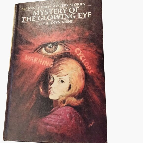 Nancy Drew Mystery Of The Glowing Eye Carolyn Keene Hardcover No 51 1974 - Picture 1 of 2